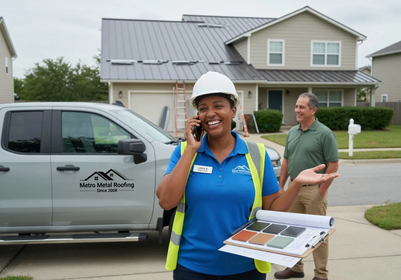 Storm Damage Metal Roof Repair in Mason City, NE